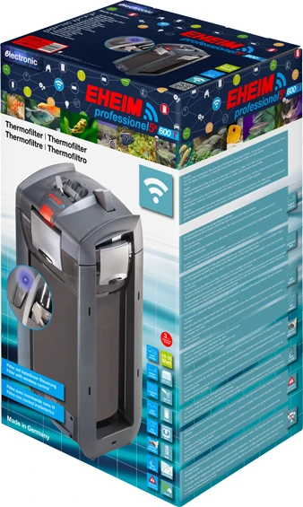 EHEIM professionel 5e/3e 600T Aquarien-Thermo-Außenfilter, WLAN