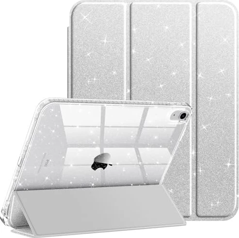 Fintie Glitter Case für Apple iPad 11"/10.9", silber