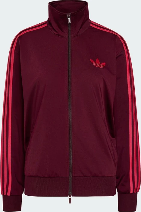 adidas Firebird Track Top Loose Trainingsjacke maroon/power pink (Damen)