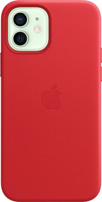 Apple Leder Case mit MagSafe für iPhone 12/12 Pro (PRODUCT)RED