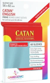 Gamegenic Prime Board Game Sleeves Red transparent, 60 Stück