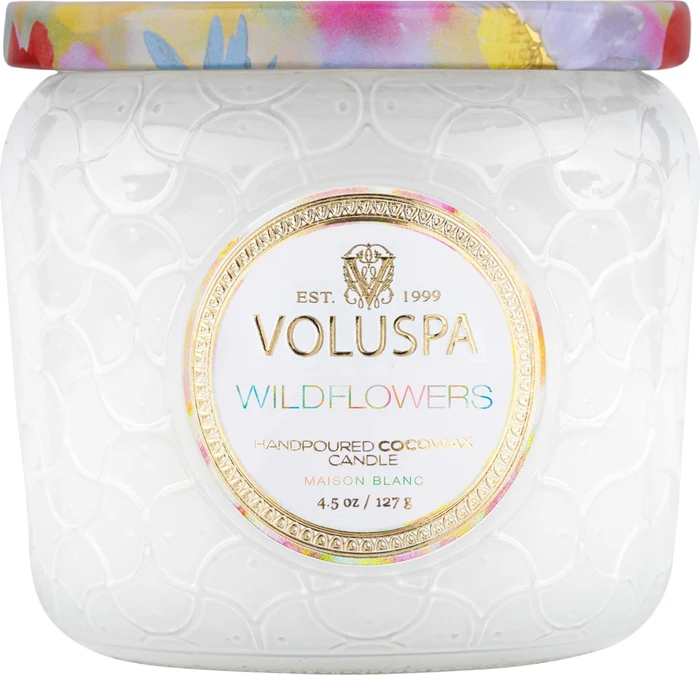 Voluspa Maison Blanc Wildflowers Duftkerze, 127g