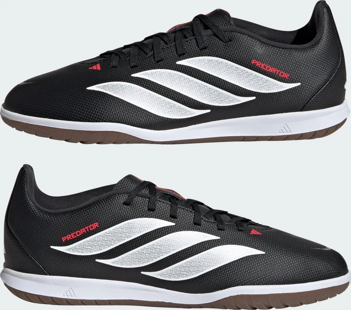 adidas Predator Club Sala IN core black/cloud white/lucid red (Junior)