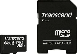 Transcend 64GB Kit, Class 10