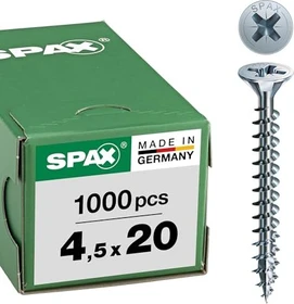 Spax WIROX A9J 4CUT PZ2 Universalschraube, 4.5x20mm, 1000 Stück