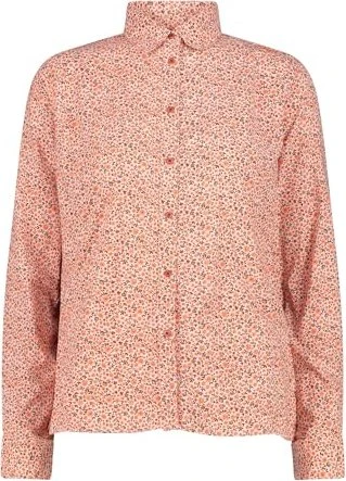 CMP Geometrischer-Druck Hemd langarm bitter/granata/b.co (Damen)