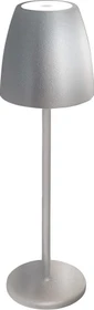 Megatron Tavola Premium LED Tischleuchte silbergrau