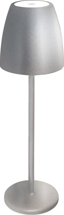 Megatron Tavola Premium LED Tischleuchte silbergrau