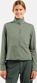 Odlo Essentials Multisport Midlayer Half Zip Funktionsshirt langarm shadow melange (Damen)