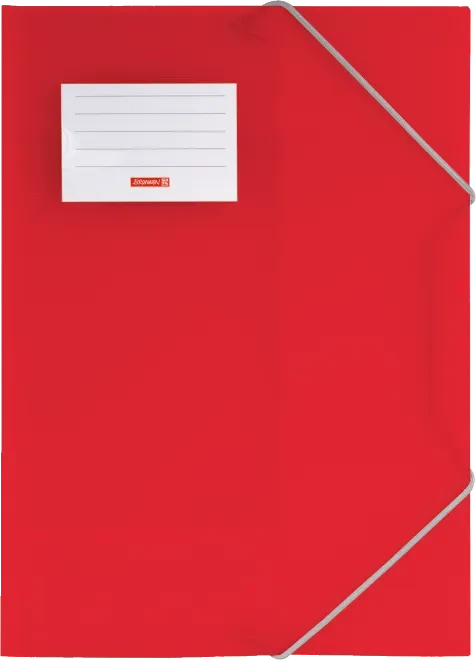 Brunnen FACT!pp Sammelmappe, A4, rot/transparent