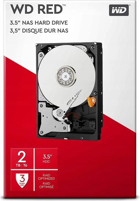 Western Digital WD Red NAS 3TB, 24/7, 512e / 3.5" / SATA 6Gb/s, retail