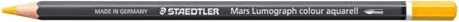 Staedtler Mars Lumograph colour aquarell 104 Aquarellstift goldgelb dunkel, Kartonetui, 6er-Pack