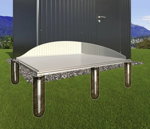 Biohort SmartBase Plus 334x334cm für Gerätehaus Neo 4D