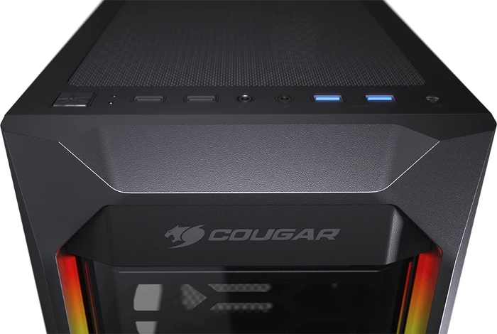 Cougar MX410-T, Glasfenster