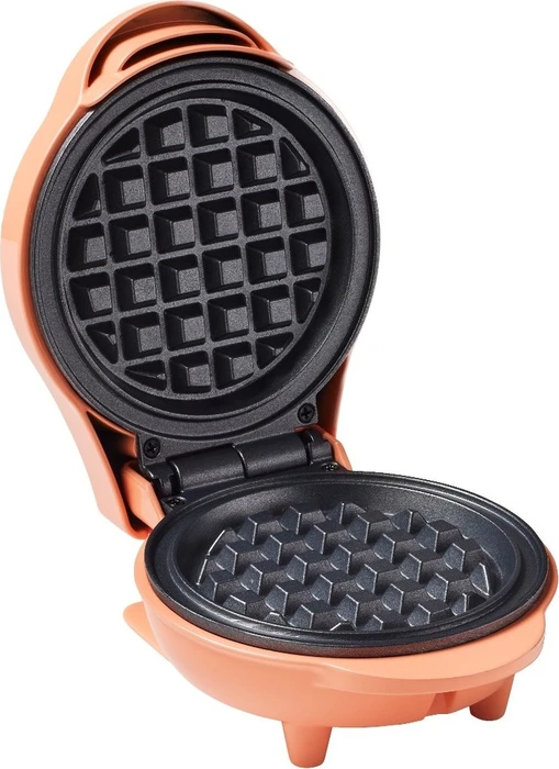 Bestron AMW500PE Mini Waffeleisen orange