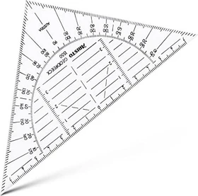 Aristo Geodreieck 16cm, transparent
