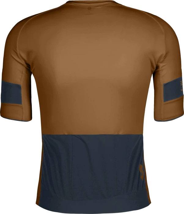 Scott Endurance Pro Trikot kurzarm bread brown/dark blue (Herren)