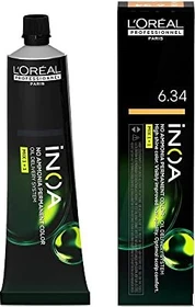 L'Oréal Inoa Haarfarbe 6.34 dunkelblond gold kupfer, 60ml