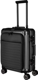 Travelite Next Trolley S mit Vortasche schwarz
