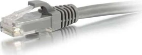 C2G Patchkabel, Cat6, U/UTP, RJ-45/RJ-45, 3m, grau