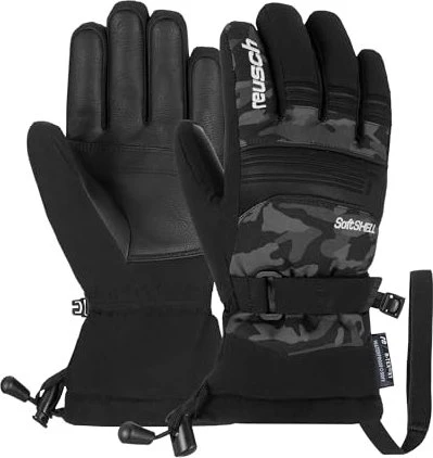 Reusch Kondor R-Tex XT Skihandschuhe dark camo/black (Junior)