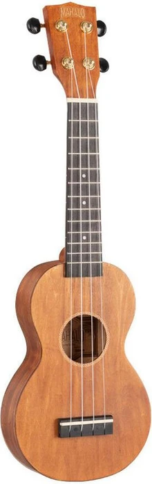 Mahalo Slimline Series Soprano Ukulele Transparent Brown