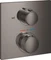 Grohe Allure Thermostat-Wannenbatterie mit integrierter 2-Wege-Umstellung hard graphite Vorschaubild