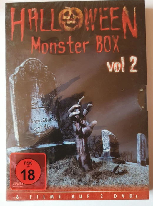 Halloween Monster Box (Lighthouse/Darkenss Falling/Day of the Dead 2/...) (DVD)