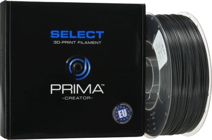 PrimaCreator PrimaSelect Metal-Shine ABS, schwarz, Spule, 1.75mm, 1.00kg
