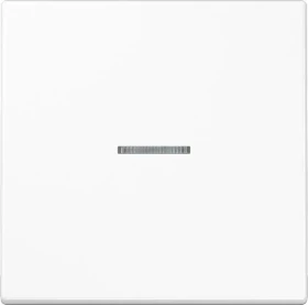Jung Serie LS eNet Taster Standard 1fach Duroplast, alpinweiß