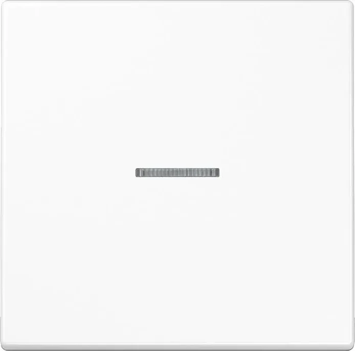 Jung Serie LS eNet Taster Standard 1fach Duroplast, alpinweiß