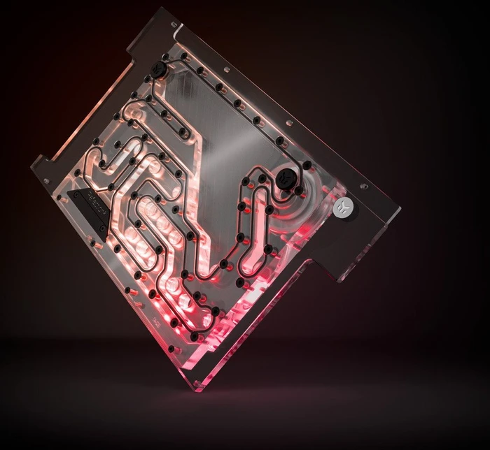 EK Water Blocks Quantum Line EK-Quantum Reflection² PC-O11D Mini D5 PWM D-RGB, Verteilerplatte mit Pumpe, Acryl