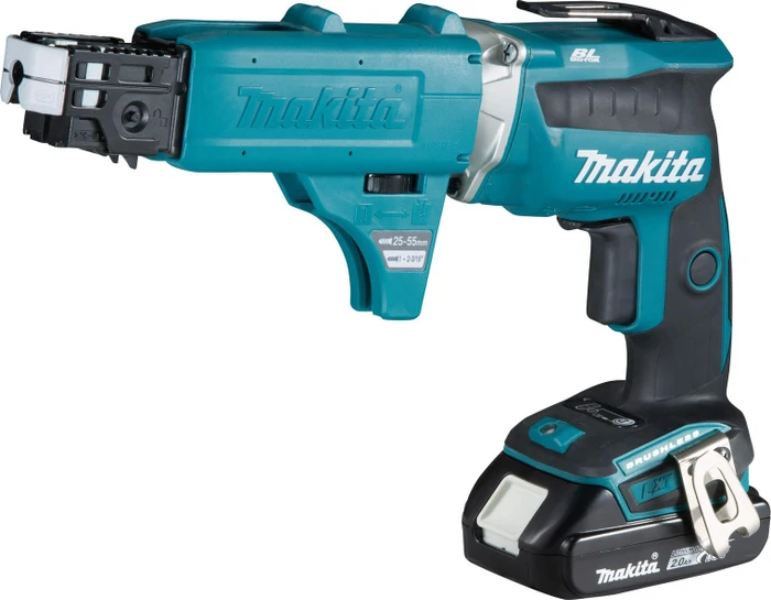 Makita DFS452AJX2 Akku-Trockenbauschrauber inkl. MAKPAC + 2 Akkus 2.0/5.0Ah
