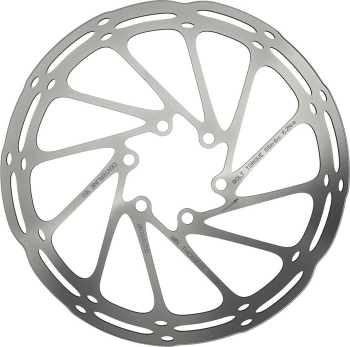 SRAM CenterLine Rounded 6-Loch Bremsscheibe 160mm