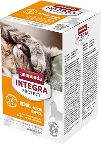 animonda Integra Protect Adult Renal Nieren, Mixpack, 600g (6x 100g)