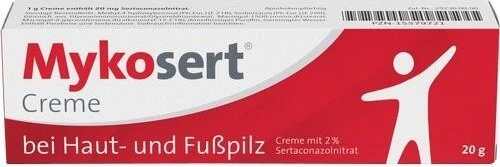 Mykosert Creme bei Haut- und Fußpilz, 20 g