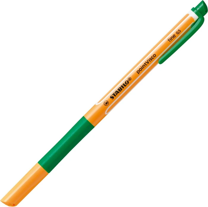 STABILO pointVisco Tintenroller (Mine) grün/orange, 10er-Pack