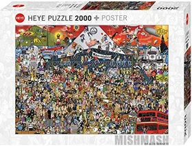 Heye Puzzle Mishmash British Music History