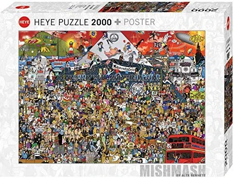 Heye Puzzle Mishmash British Music History