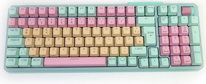Cooler Master MK770, Macaron, LEDs RGB, hot-swap, Kailh Box V2 RED, USB/Bluetooth, DE
