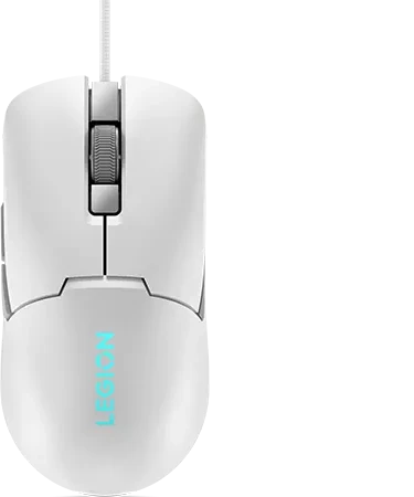 Lenovo Legion M300s RGB Gaming Mouse, Glacier White, USB