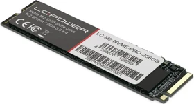 LC-Power Phenom Pro Serie SSD 256GB, M.2 2280 / M-Key / PCIe 3.0 x4