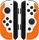 Lizard Skins Joy-Con DSP Controller Grip Set tangerine (Switch)