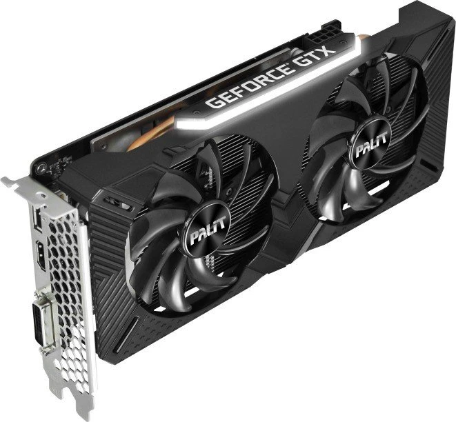 Palit GeForce GTX 1660 Dual OC, 6GB GDDR5, DVI, HDMI, DP