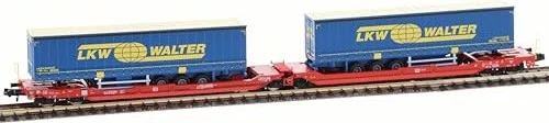 Fleischmann - Spur N - Doppeltaschen-Gelenkwagen T3000e DB AG LKW Walter