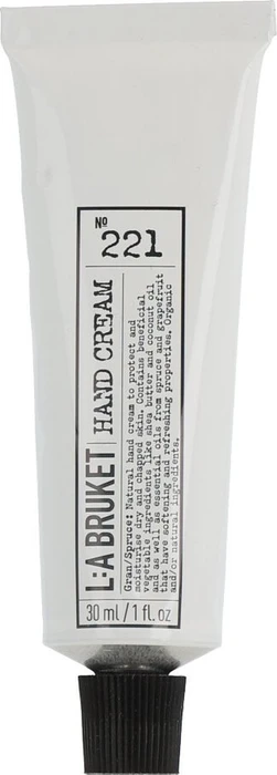L:A Bruket No 221 Spruce Handcreme, 30ml