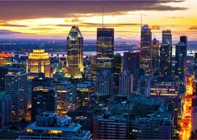 ENJOY Puzzle Montreal Skyline by Night, Canada