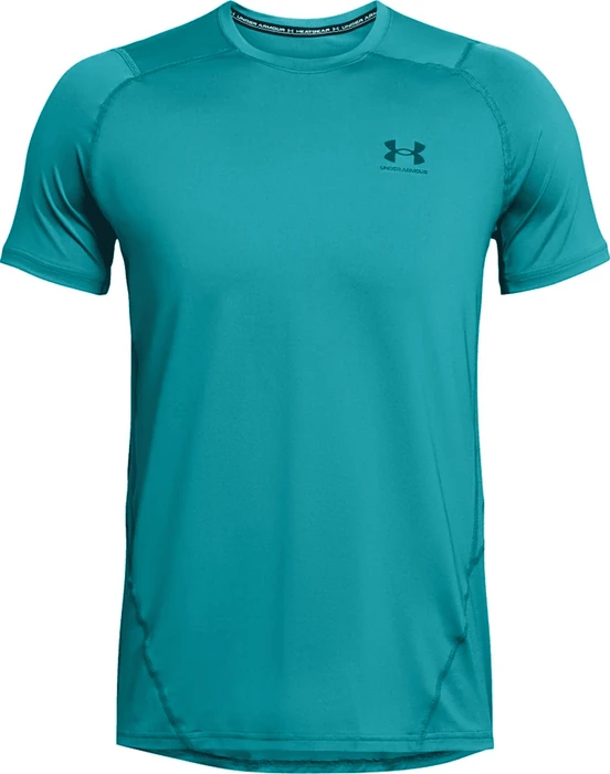Under Armour HeatGear Armour Funktionsshirt kurzarm blau (Herren)