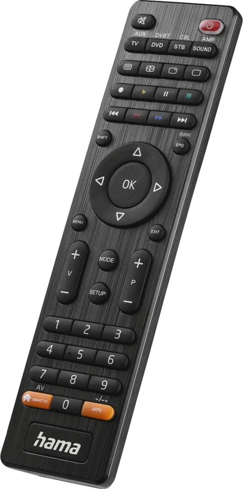 Hama Universal-Fernbedienung TV für 8 Geräte