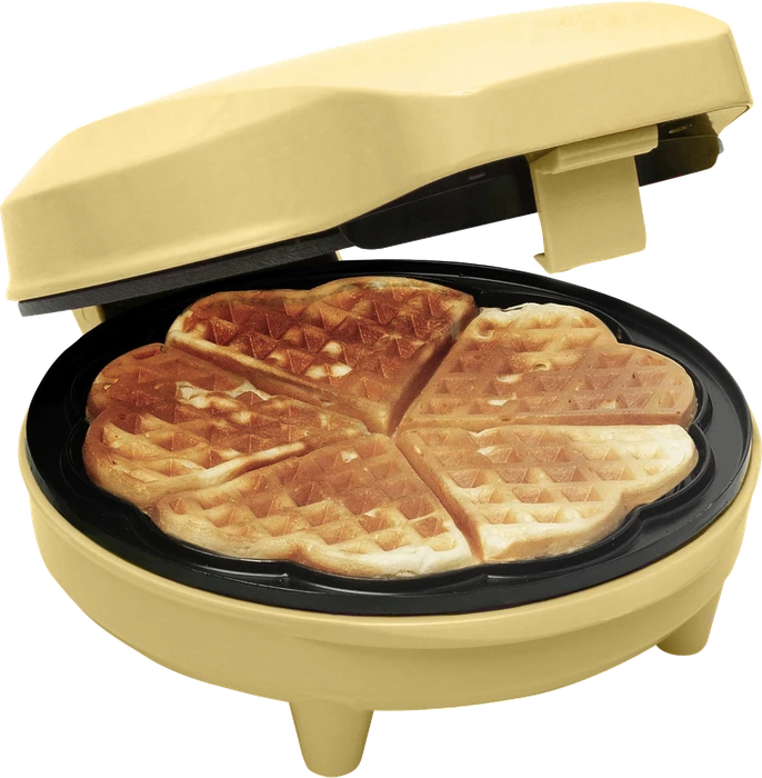 Bestron ASW217V Herzwaffelautomat Waffeleisen